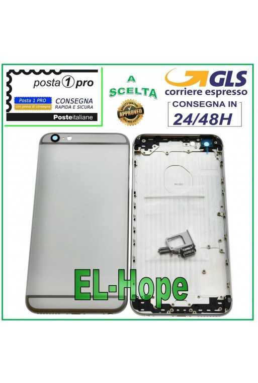 SCOCCA POSTERIORE FRAME TELAIO PER APPLE IPHONE 6 PLUS CASE COVER GREY GRIGIO SCOCCA POSTERIORE FRAME TELAIO PER APPLE IPHONE 6 PLUS CASE COVER GREY GRIGIO