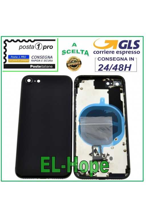 SCOCCA POSTERIORE FRAME TELAIO PER APPLE IPHONE 8 8G BACK CASE COVER NERO BLACK SCOCCA POSTERIORE FRAME TELAIO PER APPLE IPHONE 8 8G BACK CASE COVER NERO BLACK