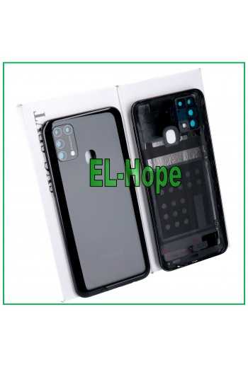 COPRI BATTERIA ORIGINALE SAMSUNG GALAXY M31 SM-M315 COPERCHIO POSTERIORE NERO