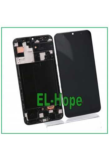 DISPLAY LCD PER SAMSUNG GALAXY A50 SM A505 F TOUCH SCHERMO OLED PARI ORIGINALE