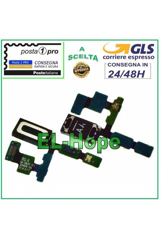 ALTOPARLANTE ASCOLTO AUDIO SAMSUNG GALAXY S6 EDGE SM-G925F SENSORE PROSSIMITA' ALTOPARLANTE ASCOLTO AUDIO SAMSUNG GALAXY S6 EDGE SM-G925F SENSORE PROSSIMITA'