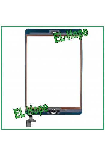 TOUCH PER APPLE IPAD MINI WIFI 3G A1432 A1454 A1455 VETRO NERO + TASTO HOME