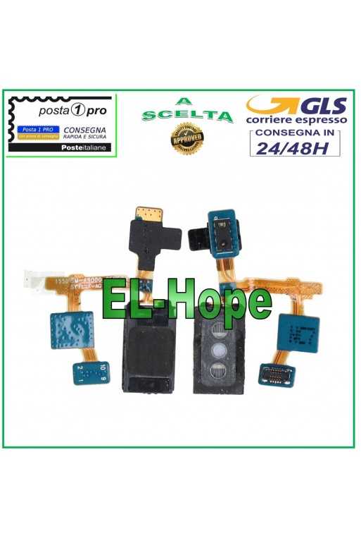 ALTOPARLANTE ASCOLTO AUDIO SAMSUNG GALAXY A9 PRO 2016 SM-A910 SENSORE PROSSIMITA ALTOPARLANTE ASCOLTO AUDIO SAMSUNG GALAXY A9 PRO 2016 SM-A910 SENSORE PROSSIMITA