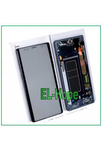 DISPLAY LCD ORIGINALE SAMSUNG GALAXY NOTE 9 SM-N960 SM-N960F TOUCH SCREEN BLU