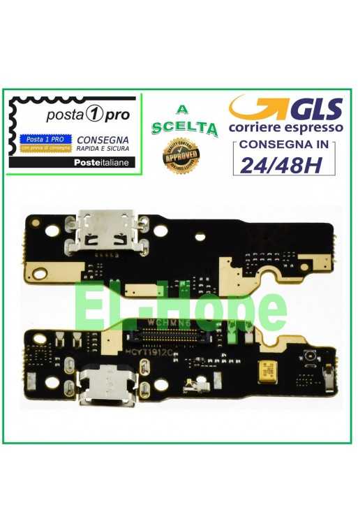 CONNETTORE DI RICARICA USB PER XIAOMI REDMI NOTE 6 PRO MICROFONO DOCK PCB CARICA CONNETTORE DI RICARICA USB PER XIAOMI REDMI NOTE 6 PRO MICROFONO DOCK PCB CARICA