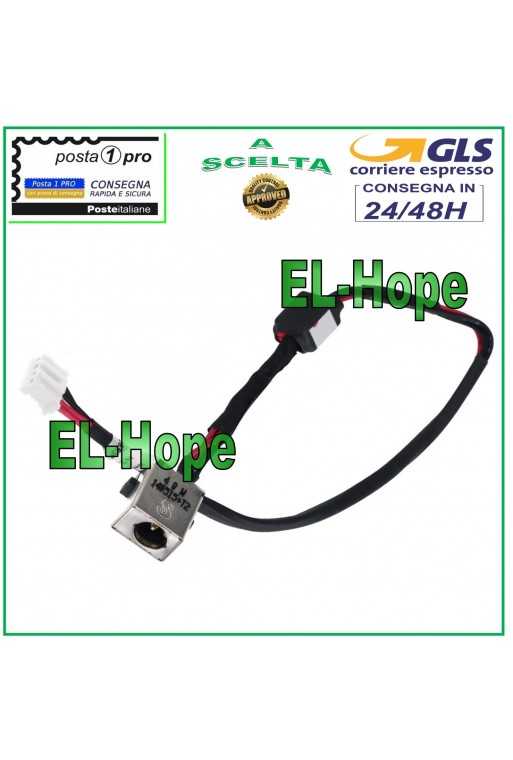 CONNETTORE ALIMENTAZIONE DC POWER JACK PJ901 ACER ASPIRE E5-571 50.ML9N2.002 CONNETTORE ALIMENTAZIONE DC POWER JACK PJ901 ACER ASPIRE E5-571 50.ML9N2.002