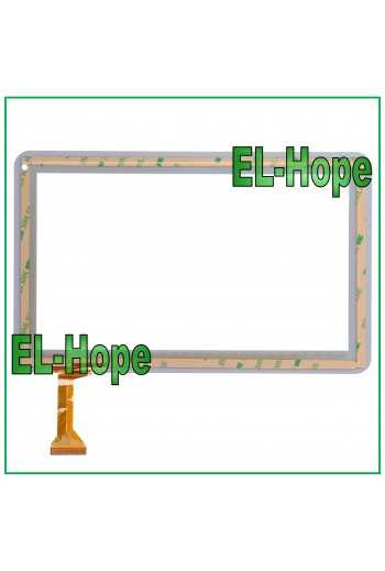 TOUCH SCREEN VETRO TABLET MAJESTIC TAB-201 3G DIGITIZER 10.1" ORIGINALE BIANCO