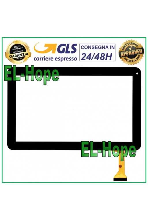 TOUCH SCREEN VETRO TABLET MAJESTIC TAB-201 3G DIGITIZER 10.1" ORIGINALE NERO TOUCH SCREEN VETRO TABLET MAJESTIC TAB-201 3G DIGITIZER 10.1" ORIGINALE NERO