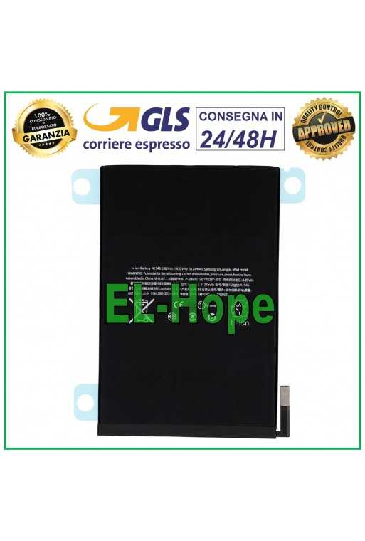BATTERIA LI-ION DI RICAMBIO PER APPLE IPAD MINI 4 A1538 A1550 A1546 5124 mAh BATTERIA LI-ION DI RICAMBIO PER APPLE IPAD MINI 4 A1538 A1550 A1546 5124 mAh