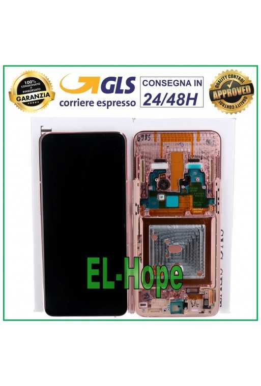 DISPLAY LCD ORIGINALE SAMSUNG GALAXY A80 SM-A805 SM-A805F TOUCH SCREEN ORO GOLD DISPLAY LCD ORIGINALE SAMSUNG GALAXY A80 SM-A805 SM-A805F TOUCH SCREEN ORO GOLD