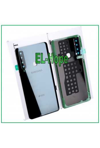 COPRI BATTERIA ORIGINALE SAMSUNG GALAXY A9 2018 SM-A920 SCOCCA BACK COVER NERO