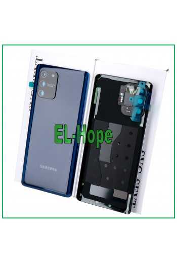 COPRI BATTERIA ORIGINALE SAMSUNG GALAXY S10 LITE SM-G770 BACK COVER PRISM BLU