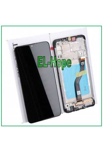 DISPLAY ORIGINALE LCD FRAME SAMSUNG GALAXY A20S SM-A207 TOUCH SCREEN VETRO NERO