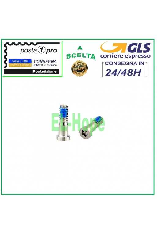COPPIA 2 VITI LCD PENTALOBE IPHONE 4 4S 5 5S 5C SE 6 6S 6+ 7 7+ 8 8+ PLUS SILVER COPPIA 2 VITI LCD PENTALOBE IPHONE 4 4S 5 5S 5C SE 6 6S 6+ 7 7+ 8 8+ PLUS SILVER