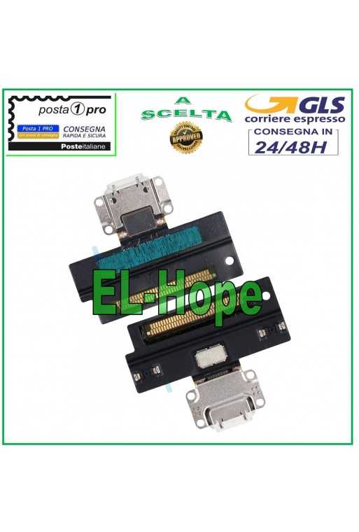 CONNETTORE RICARICA APPLE IPAD PRO 10.5 A1701 A1709 DOCK CARICA FLAT FLEX BIANCO CONNETTORE RICARICA APPLE IPAD PRO 10.5 A1701 A1709 DOCK CARICA FLAT FLEX BIANCO