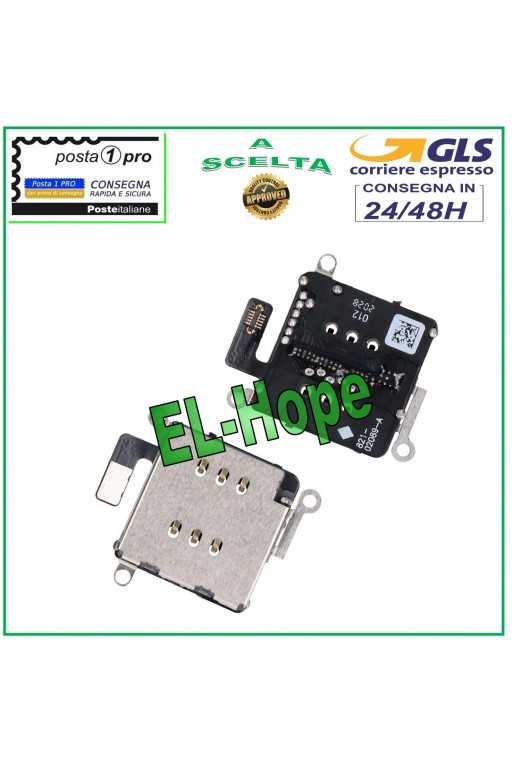 LETTORE SCHEDA NANO SIM CARD READER PER APPLE IPHONE 11 FLAT FLEX 821-02089-A LETTORE SCHEDA NANO SIM CARD READER PER APPLE IPHONE 11 FLAT FLEX 821-02089-A