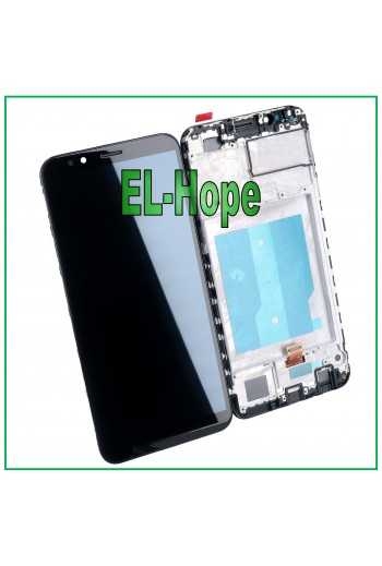 DISPLAY LCD FRAME PER HUAWEI Y7 2018 LDN-L01 PRIME TOUCH SCREEN SCHERMO VETRO 