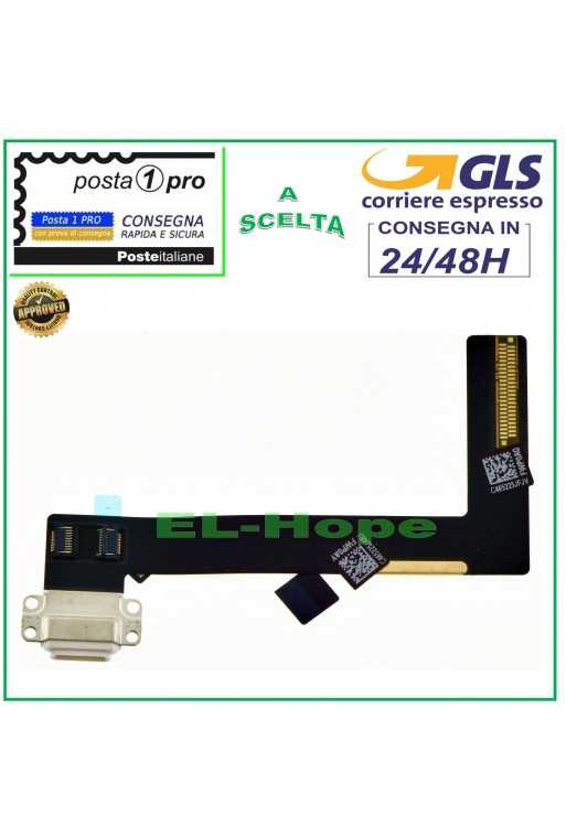 CONNETTORE RICARICA APPLE IPAD AIR 2 A1566 A1567 DOCK CARICA FLAT FLEX BIANCO CONNETTORE RICARICA APPLE IPAD AIR 2 A1566 A1567 DOCK CARICA FLAT FLEX BIANCO