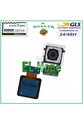 FOTOCAMERA POSTERIORE X SAMSUNG GALAXY A8 2018 SM A530 F FLAT FLEX MODULO CAMERA