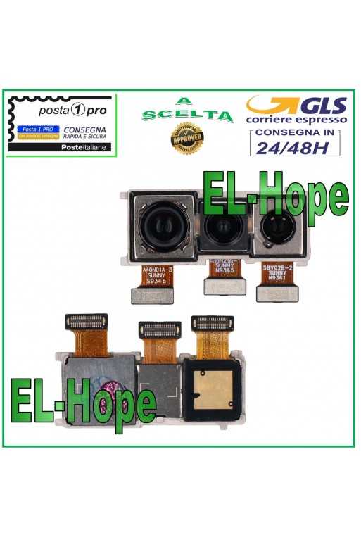 FLAT FLEX FOTOCAMERA POSTERIORE HUAWEI P30 ELE-L09 L29 MODULO REAR BACK CAMERA FLAT FLEX FOTOCAMERA POSTERIORE HUAWEI P30 ELE-L09 L29 MODULO REAR BACK CAMERA