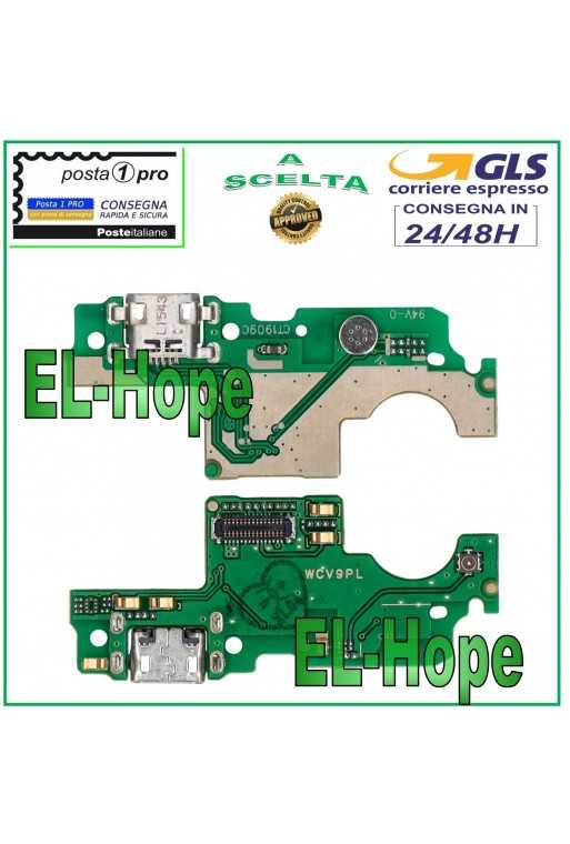 CONNETTORE RICARICA HUAWEI HONOR V9 PLAY / 6C PRO MICROFONO PCB DOCK CARICA USB CONNETTORE RICARICA HUAWEI HONOR V9 PLAY / 6C PRO MICROFONO PCB DOCK CARICA USB