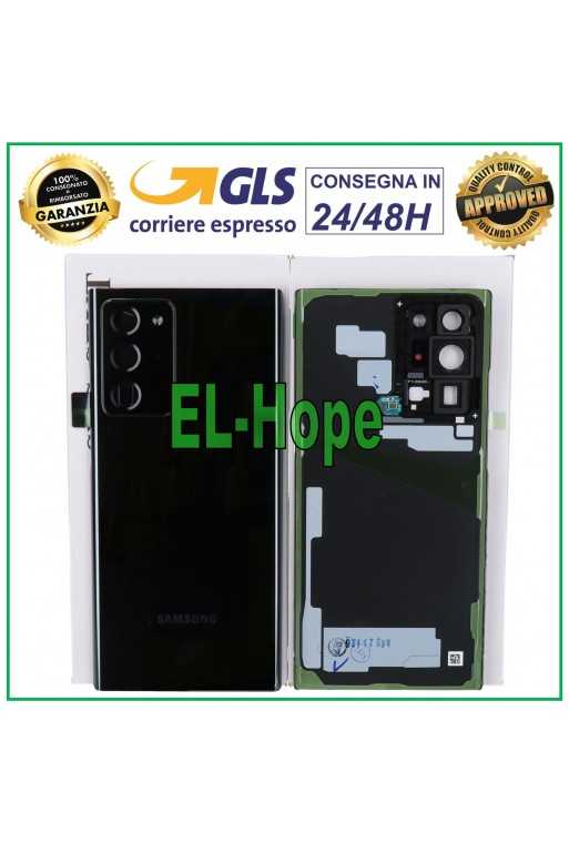 COPRI BATTERIA ORIGINALE SAMSUNG GALAXY NOTE 20 ULTRA 5G SM-N986 BACK CASE NERO COPRI BATTERIA ORIGINALE SAMSUNG GALAXY NOTE 20 ULTRA 5G SM-N986 BACK CASE NERO