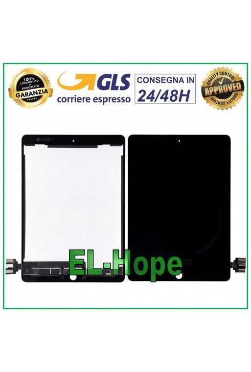 DISPLAY LCD TOUCH PER APPLE IPAD PRO 9.7 2016 A1673 A1674 A1675 SCHERMO NERO DISPLAY LCD TOUCH PER APPLE IPAD PRO 9.7 2016 A1673 A1674 A1675 SCHERMO NERO