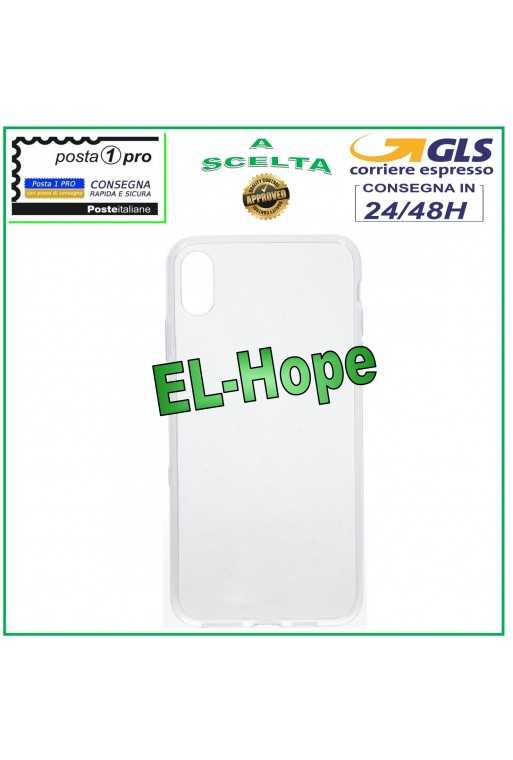 CUSTODIA PROTETTIVA CASE COVER TRASPARENTE PER APPLE IPHONE XS MAX BUMPER TPU