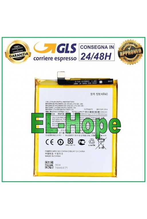 BATTERIA KR40 PER MOTOROLA MOTO ONE VISION P50 XT1970 3290 mAh PARI ORIGINALE BATTERIA KR40 PER MOTOROLA MOTO ONE VISION P50 XT1970 3290 mAh PARI ORIGINALE