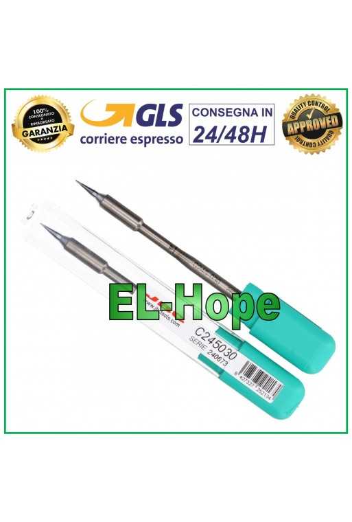 CARTUCCIA C245030 JBC CARTRIDGE CONICAL 0.3 mm PUNTA STILO SALDATORE ORIGINALE CARTUCCIA C245030 JBC CARTRIDGE CONICAL 0.3 mm PUNTA STILO SALDATORE ORIGINALE