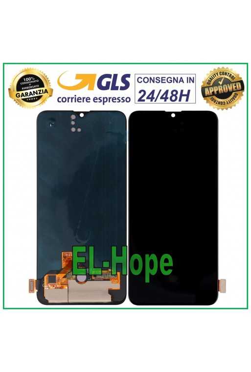 DISPLAY LCD OLED PER OPPO REALME X2 RMX1993 TOUCH SCREEN VETRO SCHERMO NERO