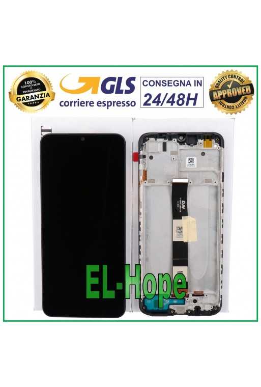 DISPLAY LCD ORIGINALE FRAME XIAOMI REDMI 9A M2006C3LG M2006C3LC TOUCH VETRO NERO DISPLAY LCD ORIGINALE FRAME XIAOMI REDMI 9A M2006C3LG M2006C3LC TOUCH VETRO NERO