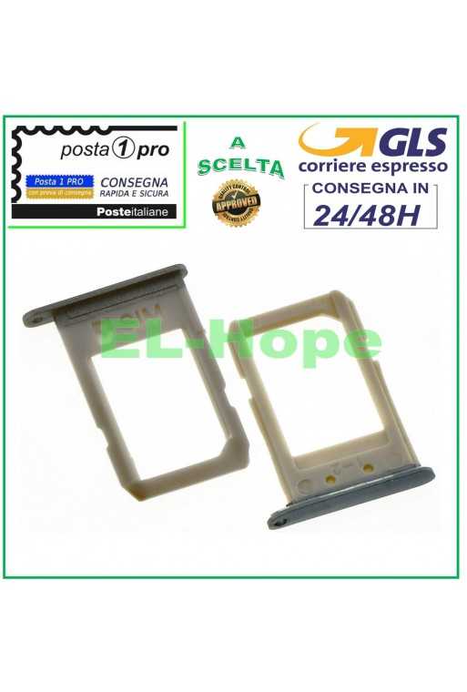 SLOT CARRELLO PORTA SCHEDA NANO SIM SAMSUNG GALAXY S6 EDGE PLUS SM G928 F GRIGIO SLOT CARRELLO PORTA SCHEDA NANO SIM SAMSUNG GALAXY S6 EDGE PLUS SM G928 F GRIGIO