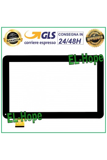 TOUCH SCREEN VETRO GoClever 1010M  Tablet Digitizer 10.1'' TABLET ORIGINALE NERO