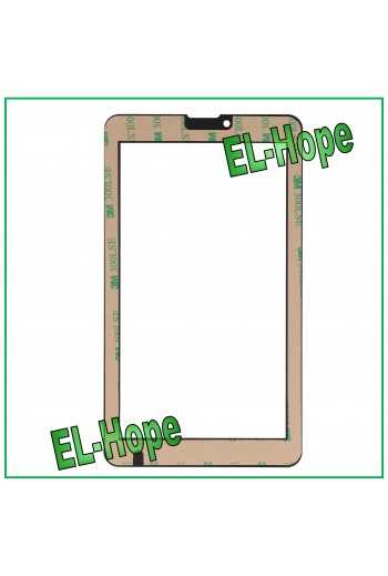VETRO PER TOUCH SCREEN MAJESTIC TAB 527 GLASS ORIGINALE NERO + BIADESIVO