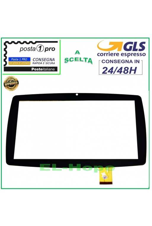 TOUCH SCREEN VETRO LISCIANI MIO TAB Barbie Smart Evolution MP0100989 7.0 NERO TOUCH SCREEN VETRO LISCIANI MIO TAB Barbie Smart Evolution MP0100989 7.0 NERO