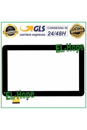 TOUCH SCREEN VETRO MAJESTIC TAB 311 3G 10.1 TABLET DIGITIZER ORIGINALE NERO