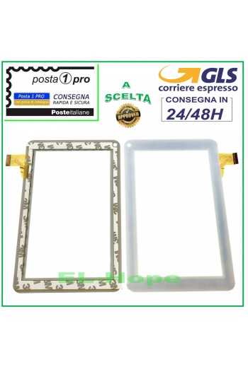 TOUCH SCREEN VETRO  Ployer MOMO9 Enhanced III 3 Ed DIGITIZER ORIGINALE BIANCO