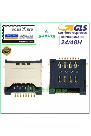 LETTORE SIM CARD MEDIACOM SMARTPAD S4 7 HD 7S4A3G M-MP7S4A3G ORIGINALE