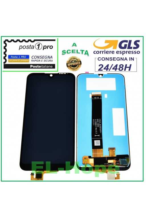 DISPLAY LCD PER HUAWEI HONOR 8S KSE-LX9 KSA-LX9 LX2 TOUCH SCREEN SCHERMO NERO