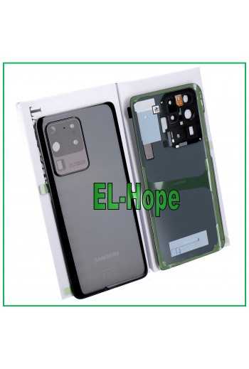 SCOCCA POSTERIORE ORIGINALE SAMSUNG GALAXY S20 ULTRA SM-G988 BACK COVER NERO