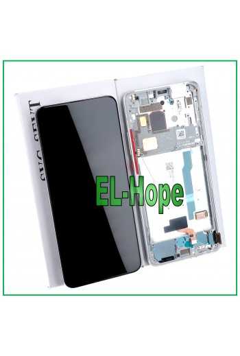 DISPLAY LCD ORIGINALE FRAME XIAOMI REDMI K30 PRO Redmi k30 Pro ZOOM TOUCH BIANCO