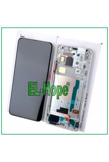 DISPLAY LCD ORIGINALE FRAME XIAOMI REDMI K30 PRO Redmi k30 Pro ZOOM TOUCH BIANCO