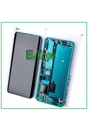 DISPLAY LCD FRAME ORIGINALE XIAOMI MI CC9 PRO M1910F4E TOUCH SCREEN GREEN VERDE