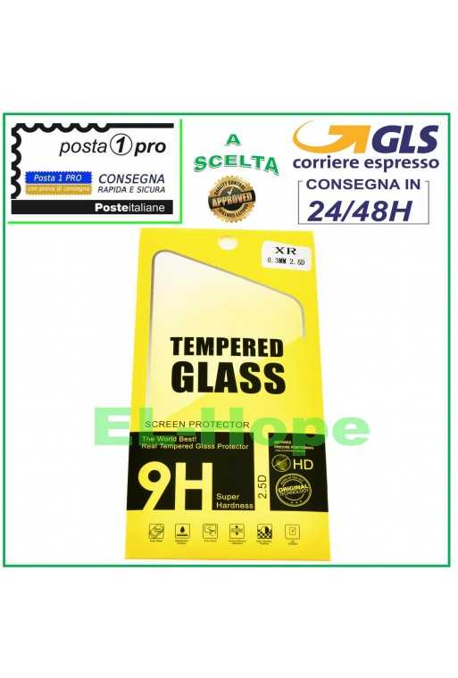 PELLICOLA IN VETRO TEMPERATO GLASS PROTEZIONE LCD SCHERMO PER APPLE IPHONE XR PELLICOLA IN VETRO TEMPERATO GLASS PROTEZIONE LCD SCHERMO PER APPLE IPHONE XR