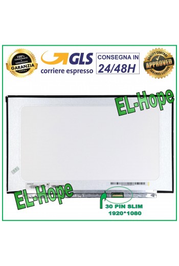 DISPLAY N156HCA-EAA LCD NOTEBOOK 15.6" 30 PIN SLIM 1920*1080 SCHERMO FHD LED