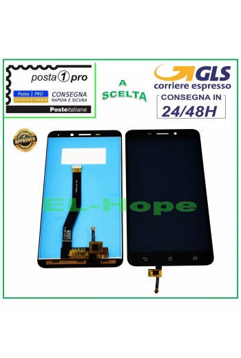 DISPLAY LCD PER ASUS Zenfone 3 Laser ZC551KL Z01BD TOUCH SCREEN SCHERMO VETRO