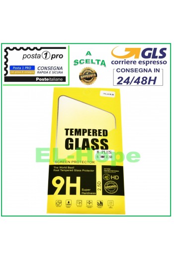 PELLICOLA IN VETRO TEMPERATO GLASS PROTEZIONE LCD SCHERMO APPLE IPHONE 6 PLUS