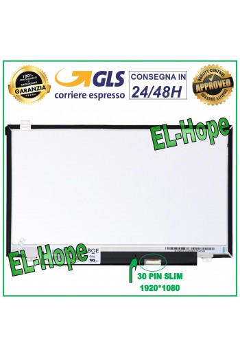 DISPLAY N140HCA-EAB LCD NOTEBOOK 14" 30 PIN SLIM 1920*1080 SCHERMO FHD LED