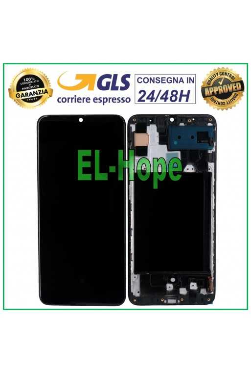 DISPLAY LCD + FRAME TFT PER SAMSUNG GALAXY A70 SM-A705 F TOUCH SCREEN VETRO DISPLAY LCD + FRAME TFT PER SAMSUNG GALAXY A70 SM-A705 F TOUCH SCREEN VETRO